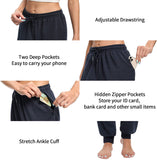 Hey Sir Womens Yoga Sweatpants Comfy Lounge Jogger Pants Drawstring Loose Elastic Waisted Casual Pants with Pockets