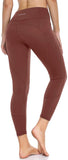 Women's 7/8 Length High Waist Power Flex Tummy Control Leggings
