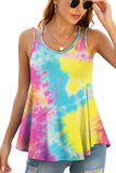 Women’s V-Neck Flowy Summer Two Spaghetti Straps Sexy Casual Sleeveless Tank Tops Shirts