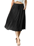 Women's Skirts Skirts For Women With Pockets Summer Skirts Cool Lightweight And Elegant Skirts