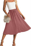 Women's Skirts Skirts For Women With Pockets Summer Skirts Cool Lightweight And Elegant Skirts