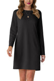 JWD Dresses for Women Casual Long Sleeve Dress Trendy Fall Fashion Cozy Travel