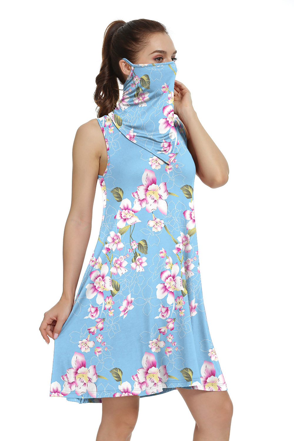 Women's Nightgown Sleeveless Sleepwear Comfy Nightshirt Chemise Sleep Dress