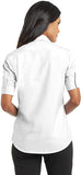 OLRIK womens Short Sleeve SuperPro Oxford Shirt (L659)