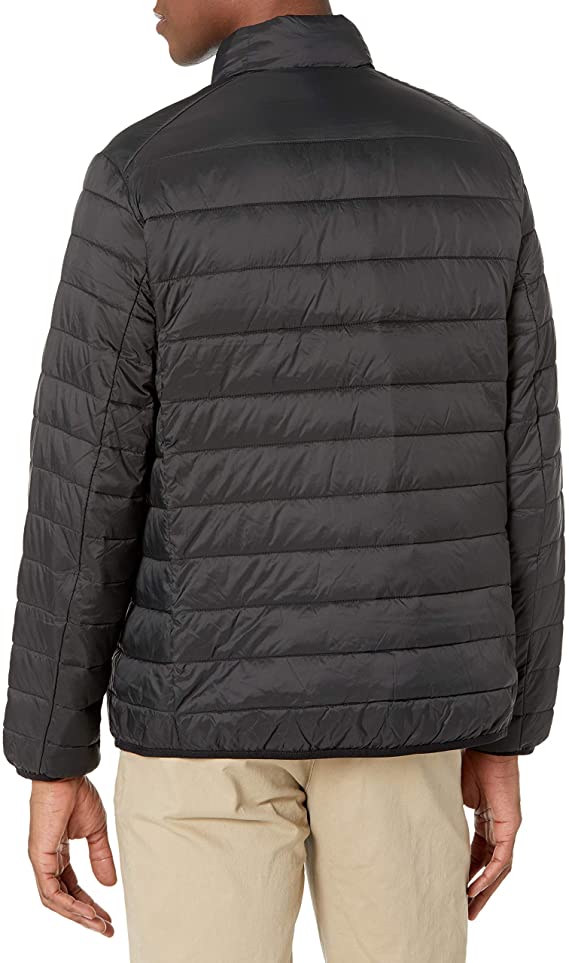 Hey Sir Men's Lightweight Water-Resistant Packable Puffer Jacket