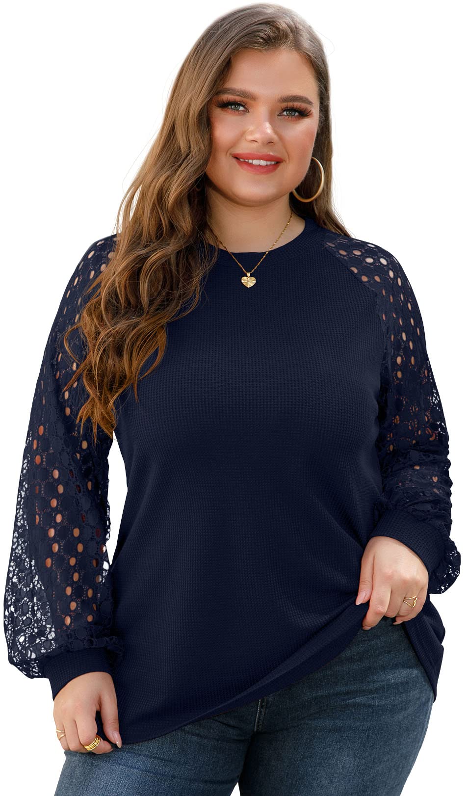 New Plus Size Tops & Shirts
