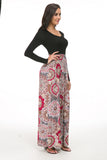 Long Sleeve Loose Plain Maxi Dresses Casual Long Dresses with Pockets Floral